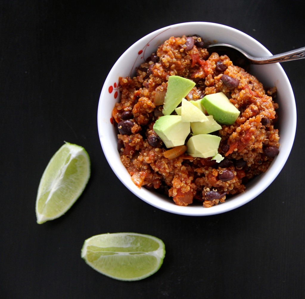 Black Bean & Quinoa Chile- Emmas Little Kitchen