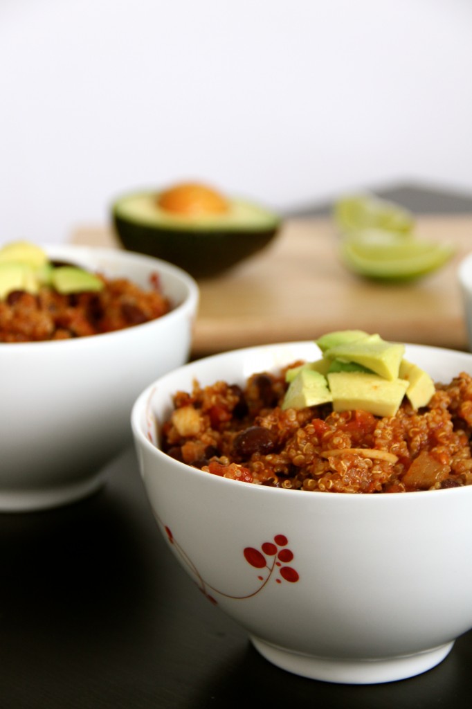 Black Bean & Quinoa Chili- Emmas Little Kitchen