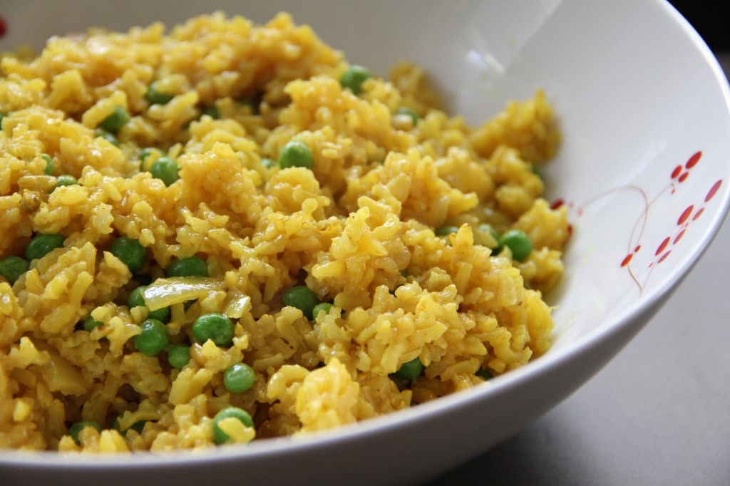 Lemony Rice & Peas- Emma's Little Kitchen