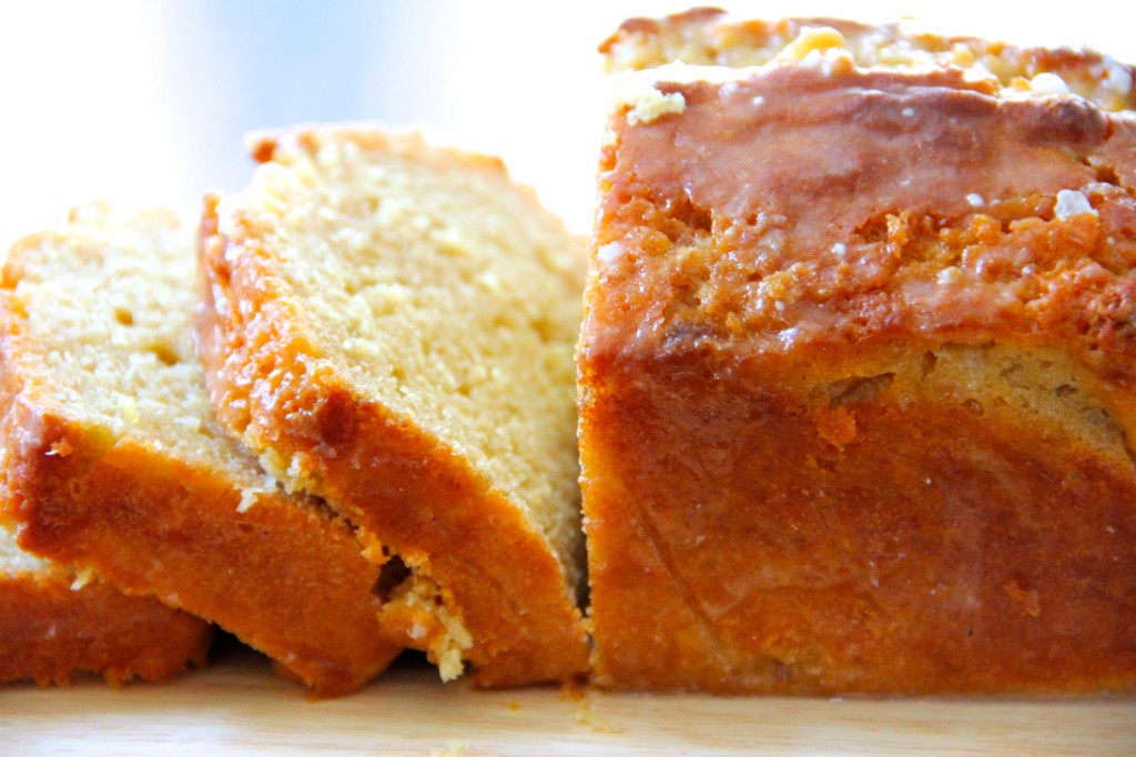 Lemon Cake with Earl Grey Glaze