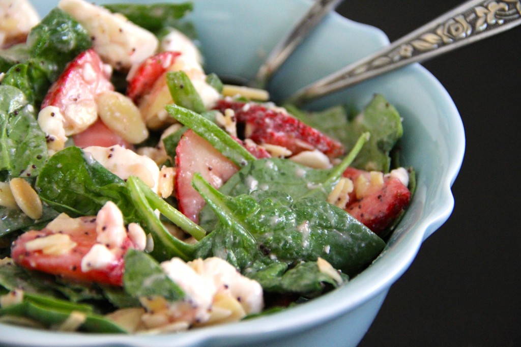 Spinach & Strawberry Salad