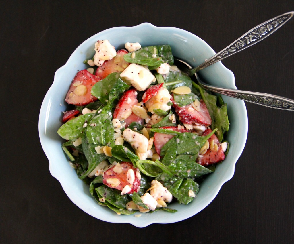 Spinach & Strawberry Salad