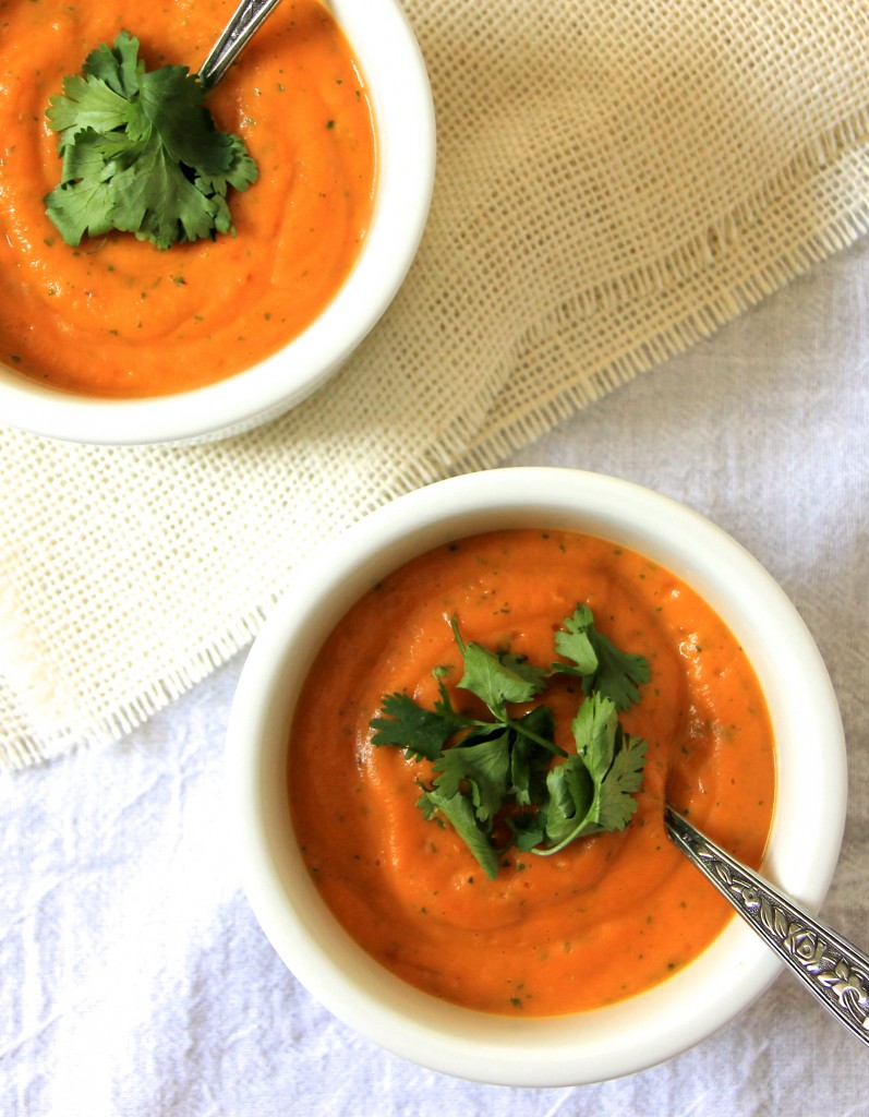 Thai Spiced Carrot Soup- Emmas Little Kitchen