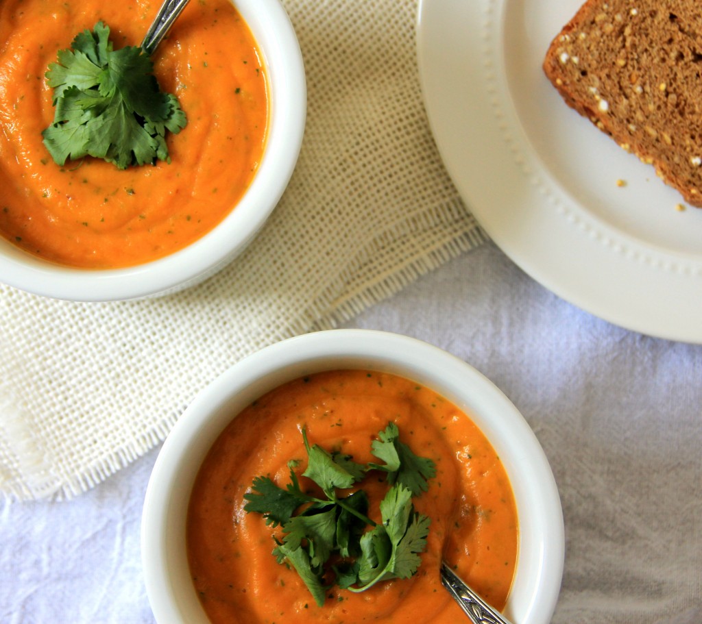 Thai Spiced Carrot Soup- Emmas Little Kitchen