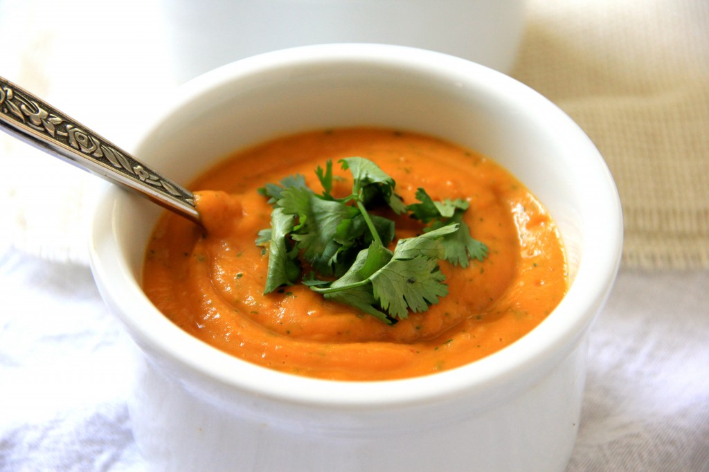 Thai Spiced Carrot Soup- Emmas Little Kitchen