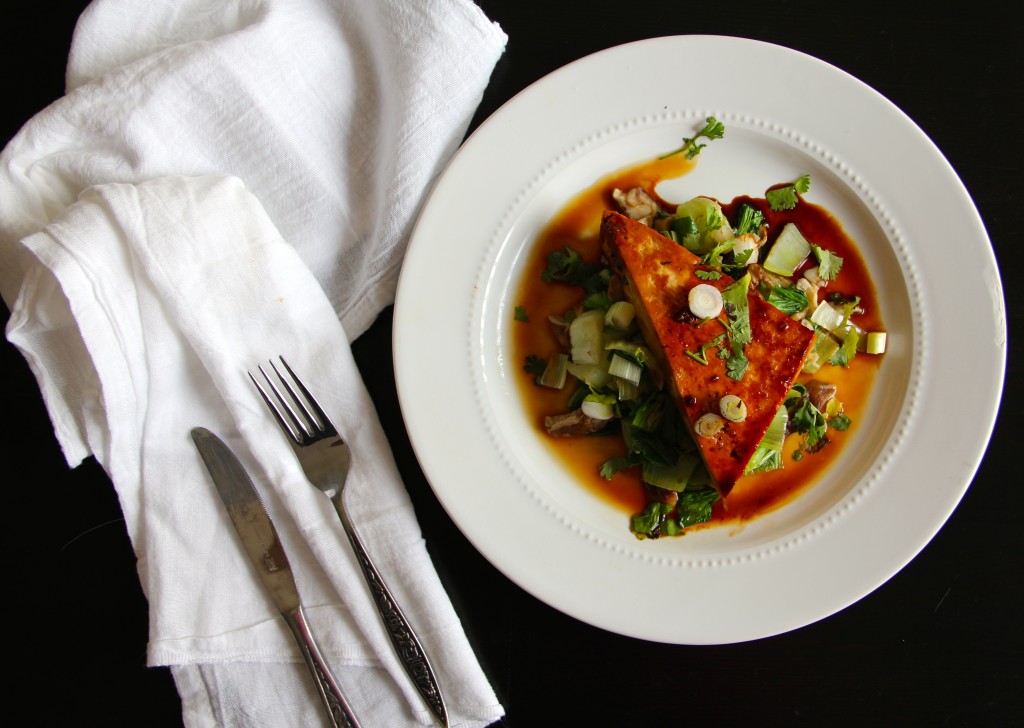 Mirin Glazed Tofu- Emma's Little Kitchen