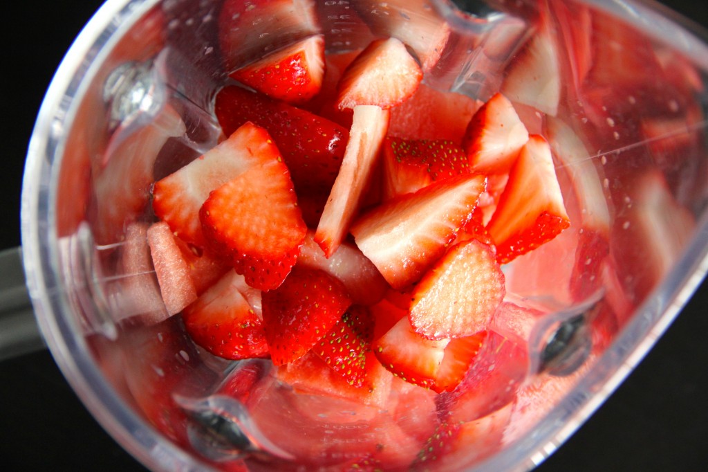 Strawberry, Watermelon & Chia Smoothie- Emma's Little Kitchen