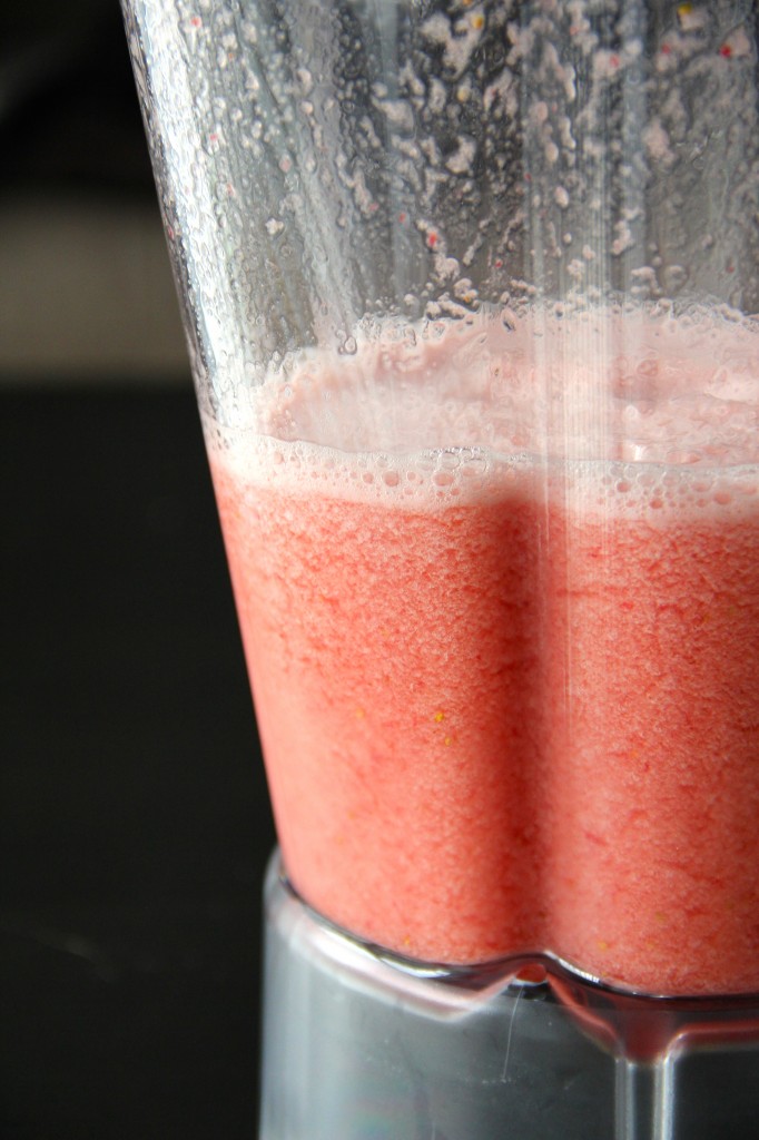 Strawberry, Watermelon & Chia Smoothie- Emma's Little Kitchen