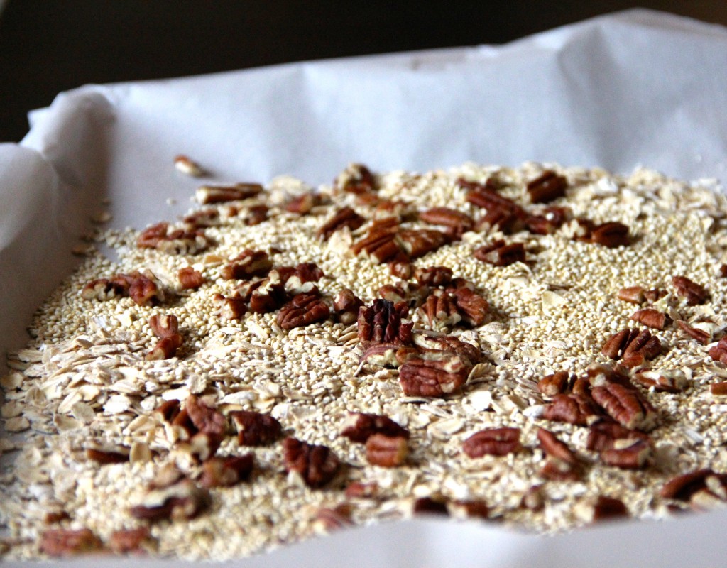 Pumpkin, Pecan & Cranberry Granola- Emma's Little Kitchen