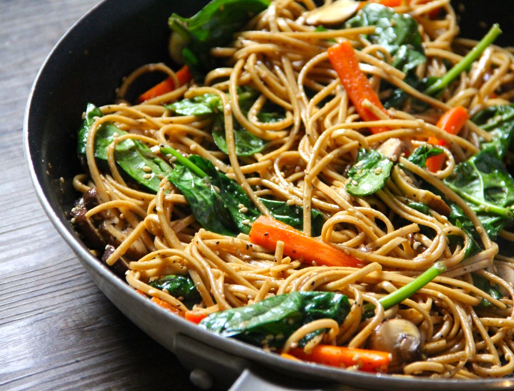 Black Pepper & Sesame Stir Fried Noodles