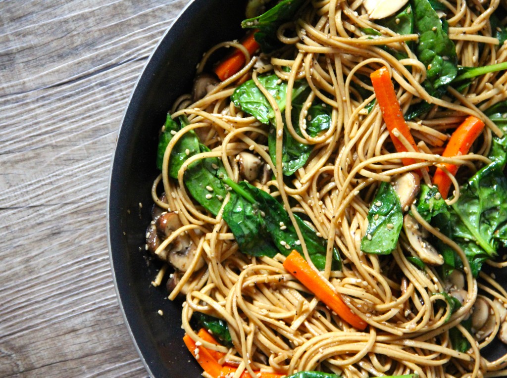 Black Pepper & Sesame Stir Fried Noodles