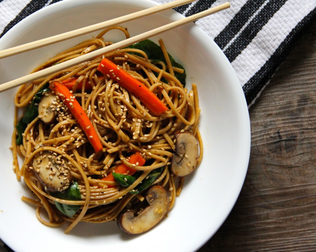 Black Pepper & Sesame Stir Fried Noodles