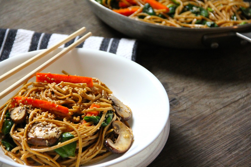 Black Pepper & Sesame Stir Fried Noodles