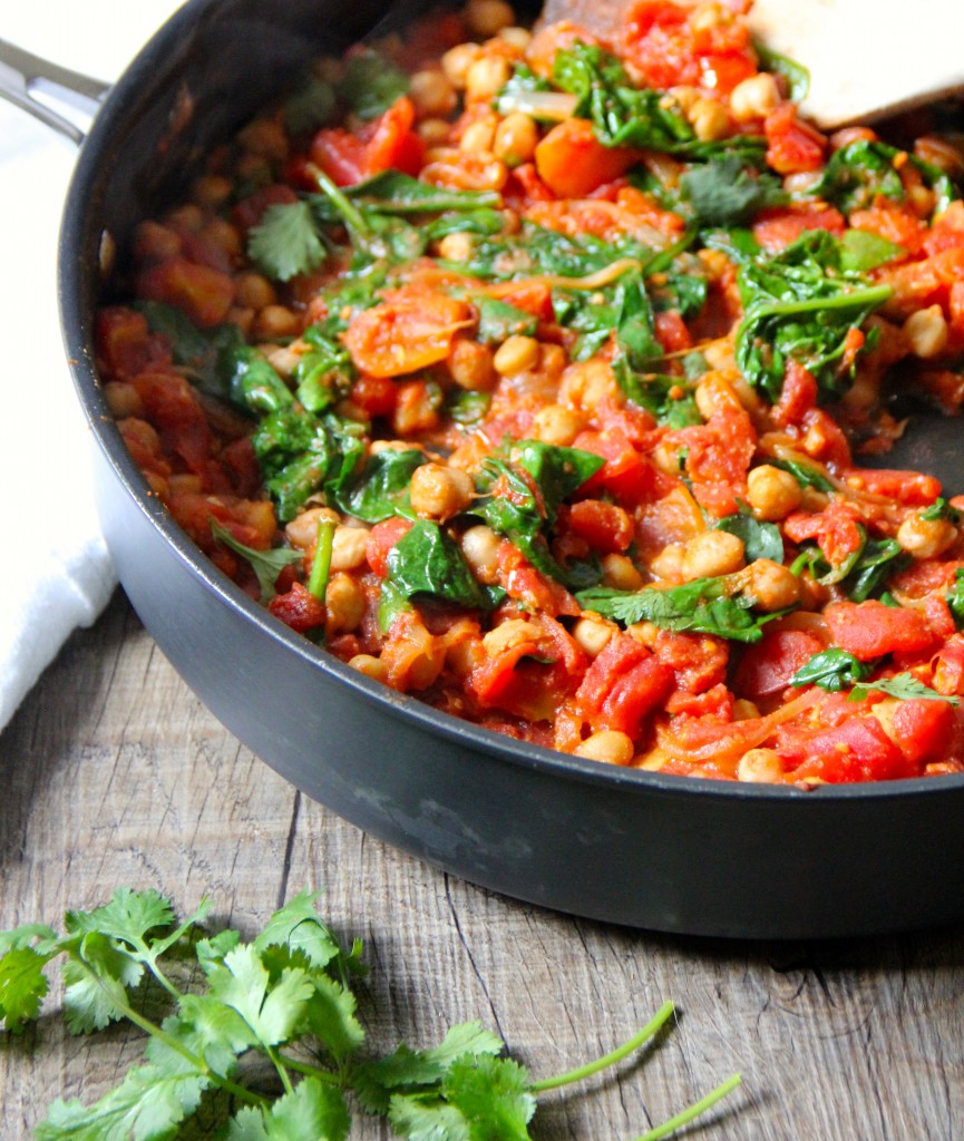 Spinach & Chickpea Curry- Emma's Little Kitchen