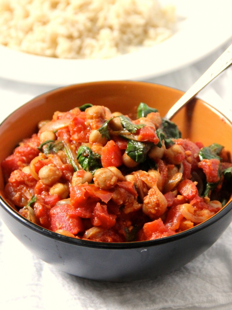 Spinach & Chickpea Curry- Emma's Little Kitchen
