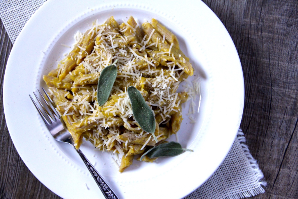 Pasta with Butternut Squash Sage Sauce-  Emma's Little Kitchen