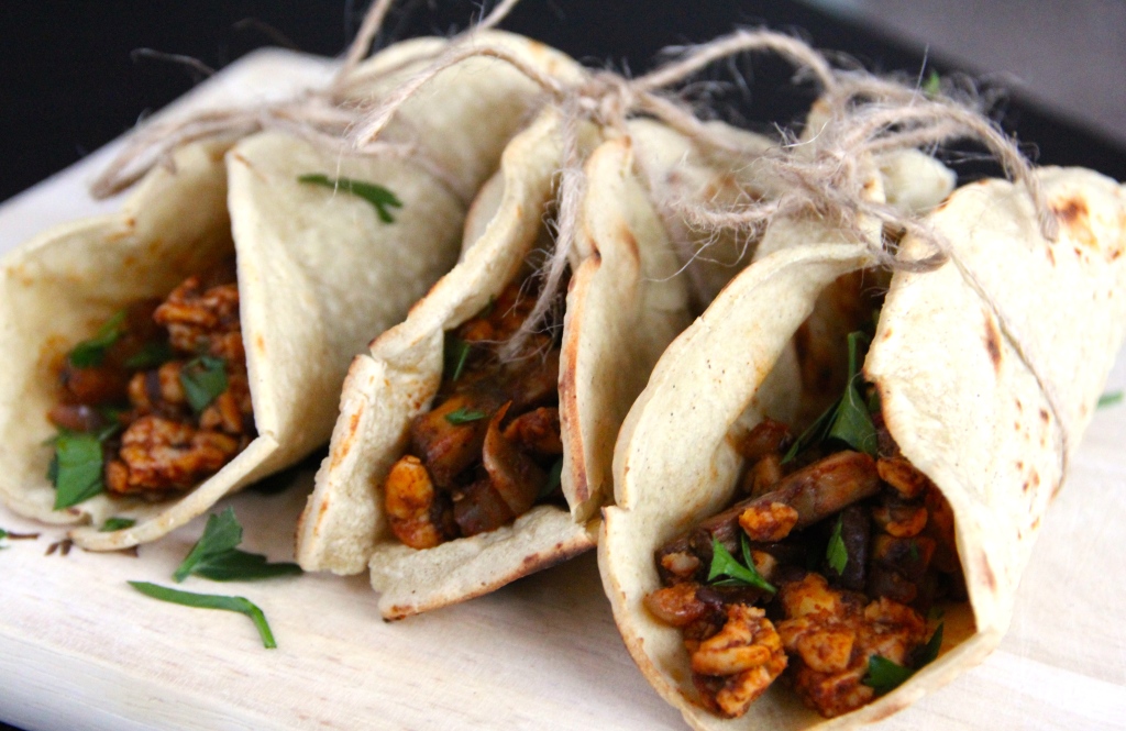 Mushroom Tempeh Tacos- Emma's Little Kitchen