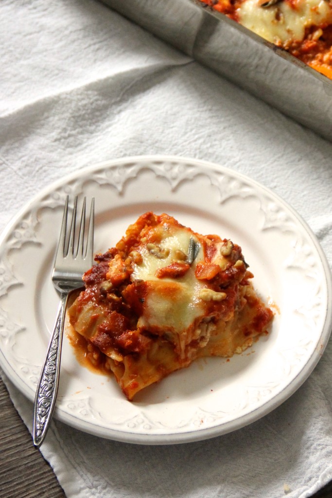 Butternut Squash Goat Cheese Lasagne- Emma's Little Kitchen