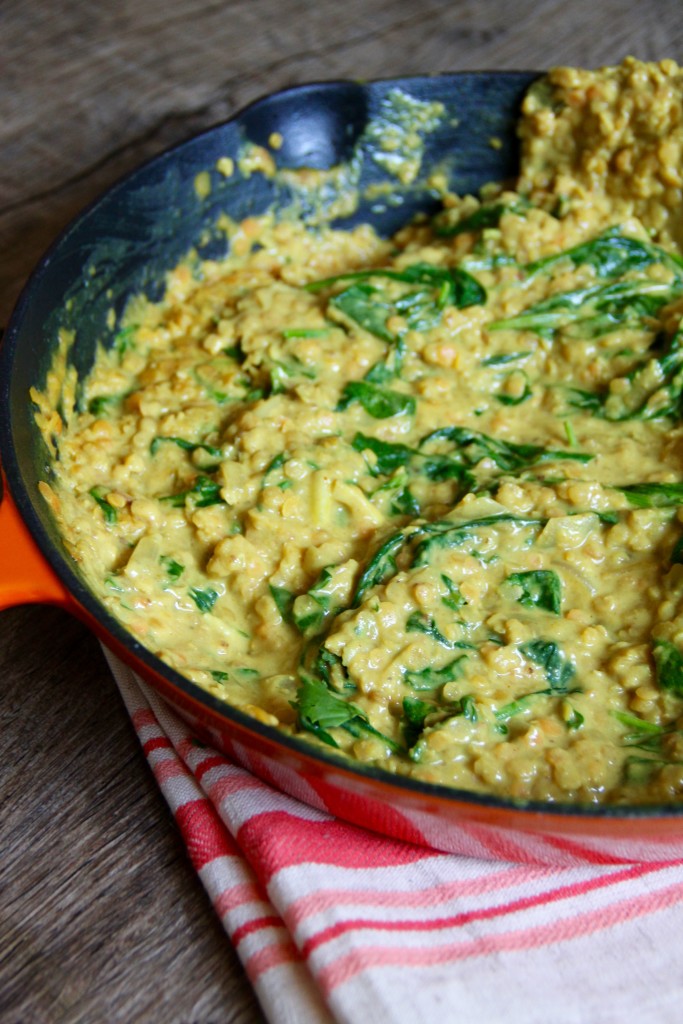 Lentil Spinach Coconut Curry- Emma's Little Kitchen