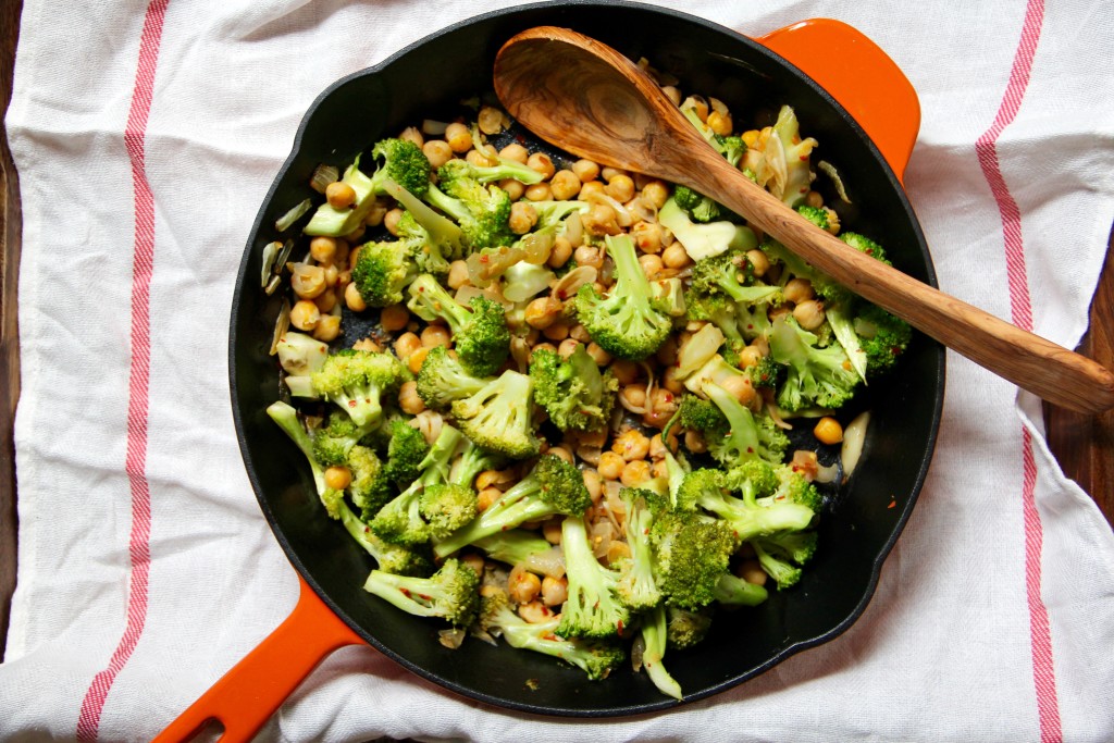 Redeeming Broccoli Chickpea Bowl- Emma's Little Kitchen