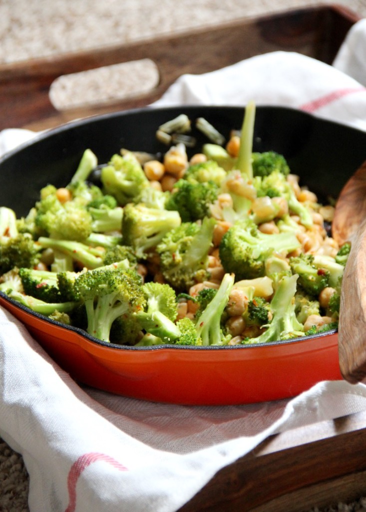 Redeeming Broccoli Chickpea Bowl-- Emma's Little Kitchen