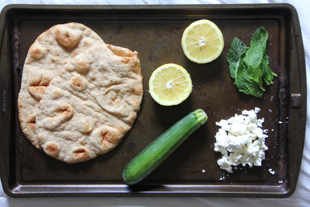 Courgette & Lemon Pizza- Emma's Little Kitchen