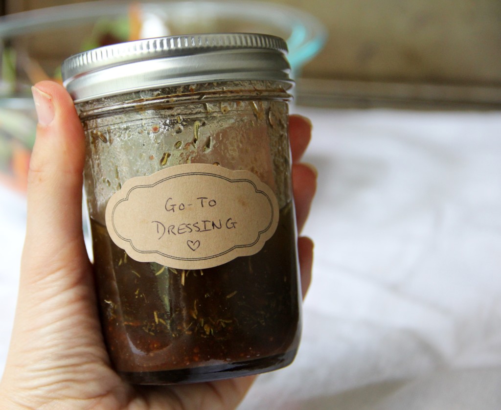 My Go-To Salad Dressing from Emma's Little Kitchen
