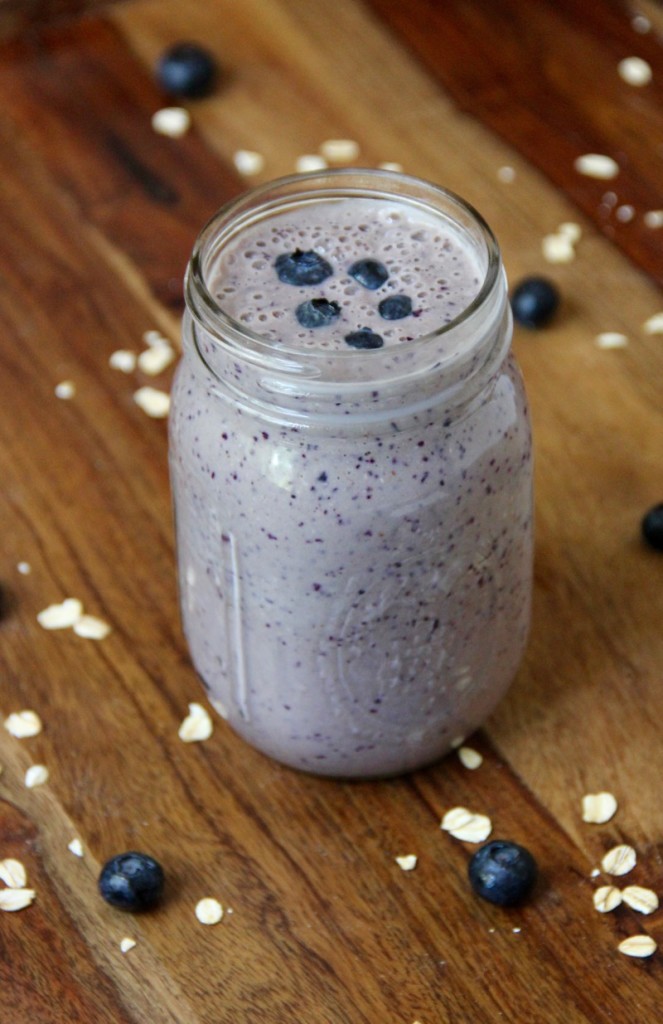 Blueberry Muffin Smoothie- Emma's Little Kitchen