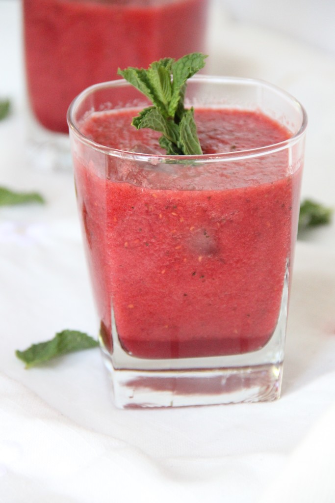watermelon raspberry mint smooth
