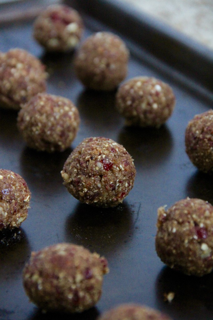 cranberry walnut energy bites- Emma's Little Kitchen