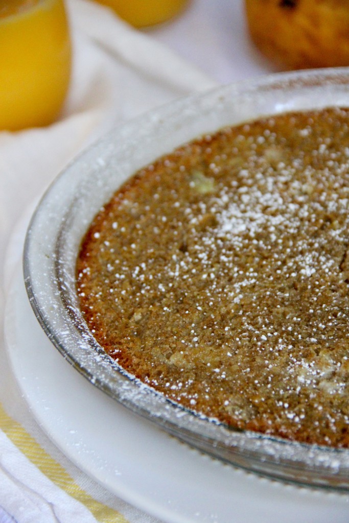 Pear Ginger Clafouti- Emma's Little Kitchen