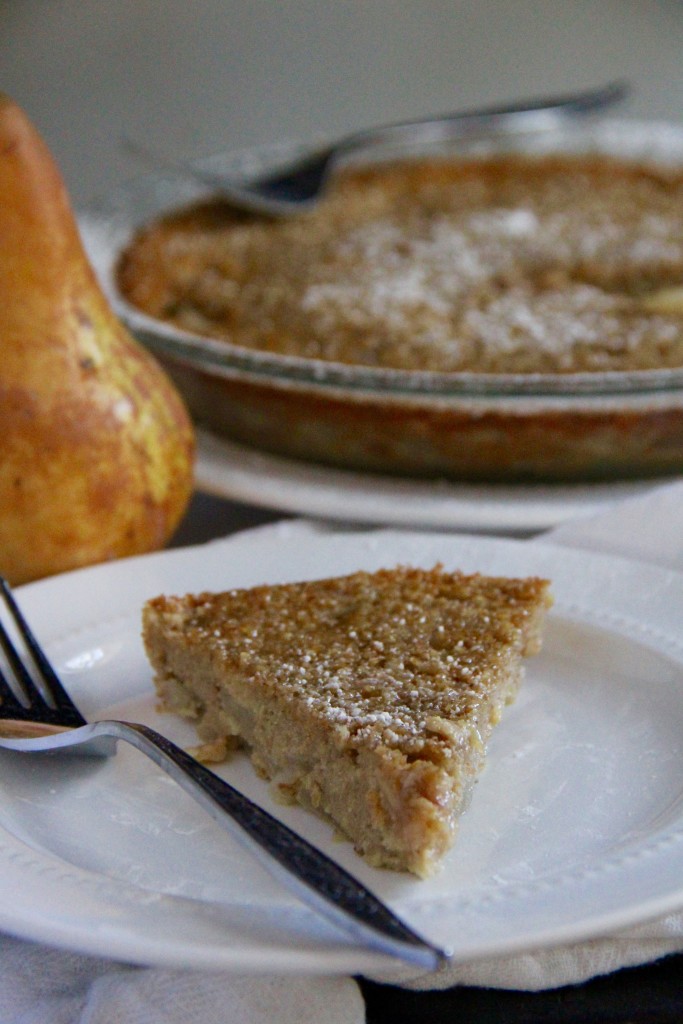 Pear Ginger Clafouti- Emma's Little Kitchen