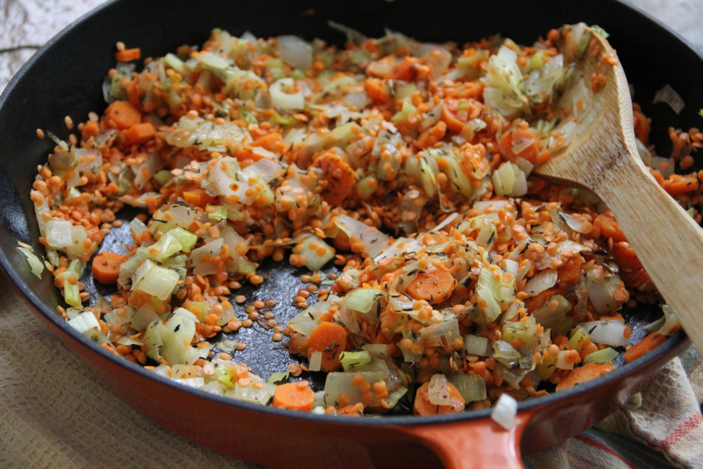 Skillet Vegetarian Cottage Pie- Emma's Little Kitchen