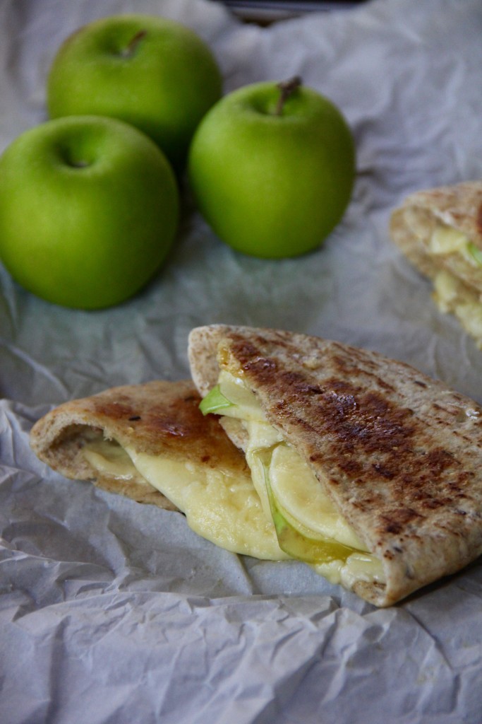 Apple Cheddar Pita Pockets- Emma's Little Kitchen