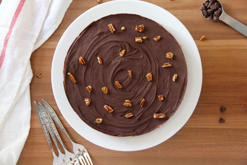 Salted Date Caramel Chocolate Tart (no bake!)