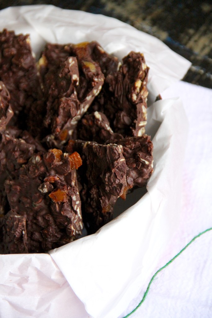 Chocolate Orange Granola Bark- Emma's Little Kitchen