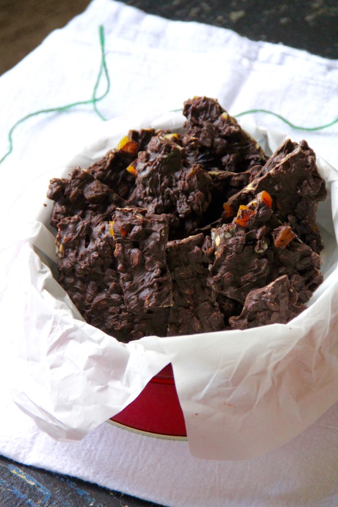 Chocolate Orange Granola Bark- Emma's Little Kitchen