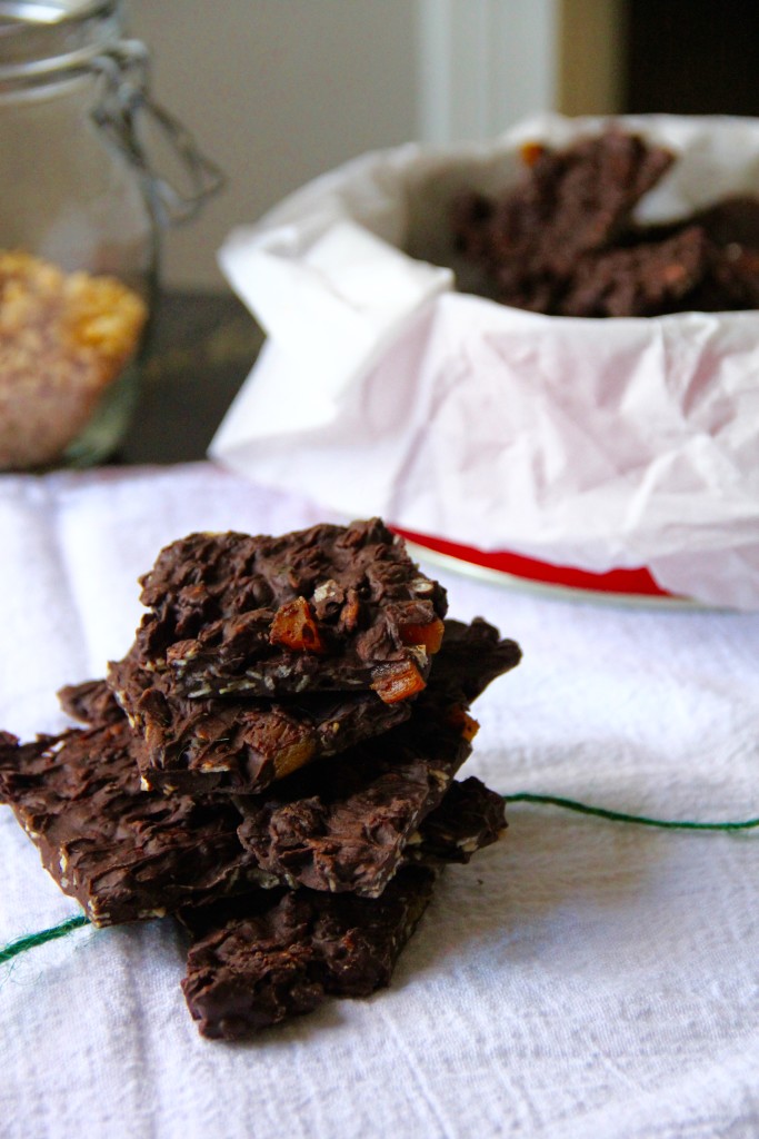 Chocolate Orange Granola Bark- Emma's Little Kitchen