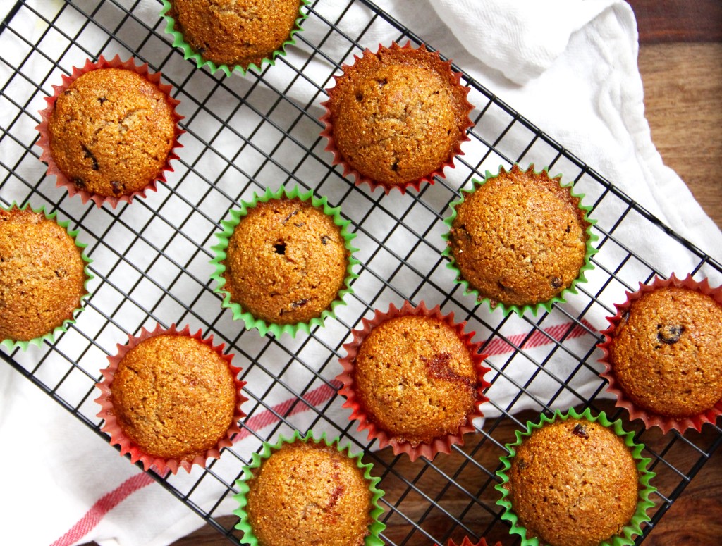 Orange Cranberry Drizzle Muffins