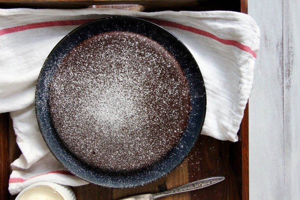 Flourless Chocolate Olive Oil Cake- Emma's Little Kitchen