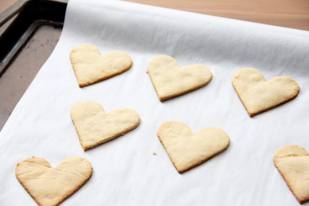 Simple Almond Hearts- Emma's Little Kitchen