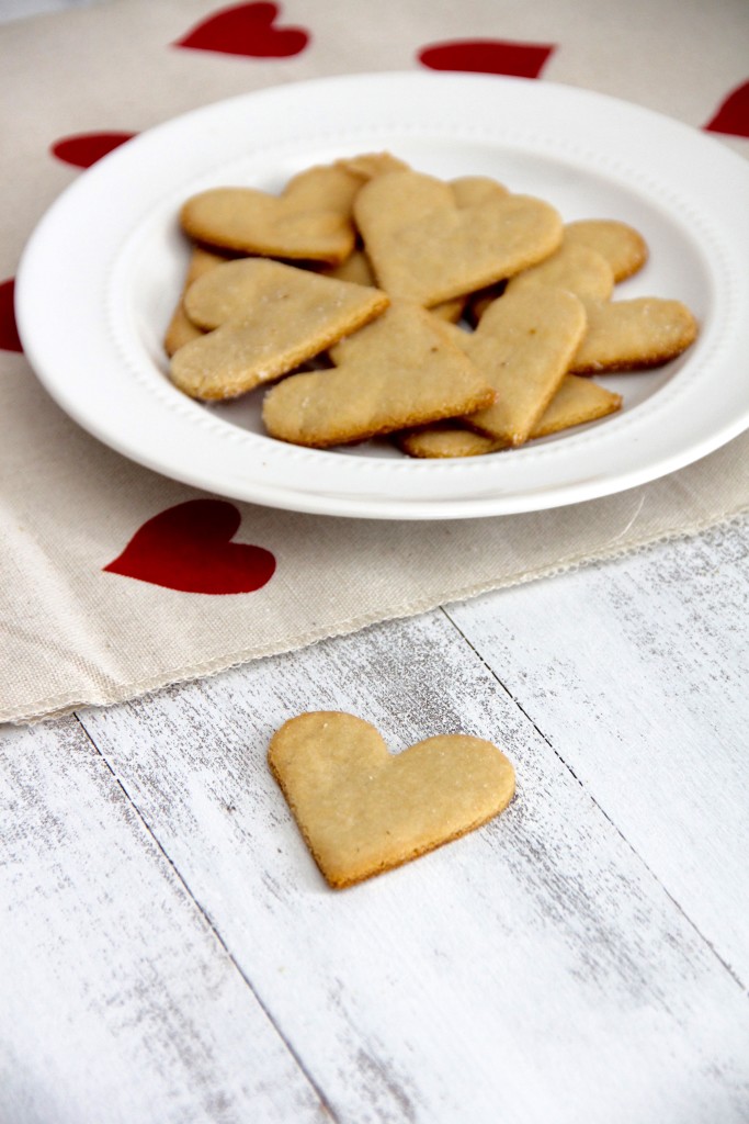 Simple Almond Hearts- Emma's Little Kitchen