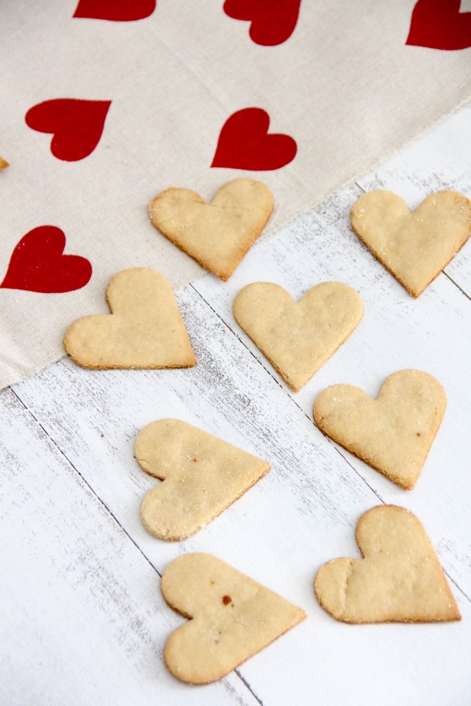 Simple Almond Hearts- Emma's Little Kitchen