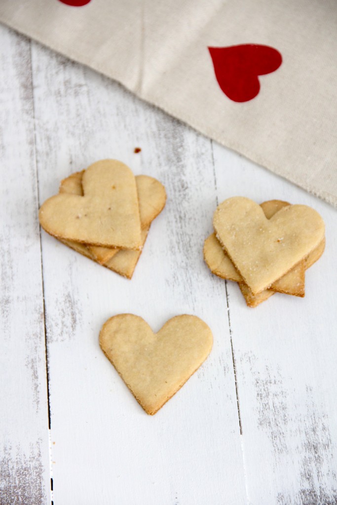 Simple Almond Hearts- Emma's Little Kitchen