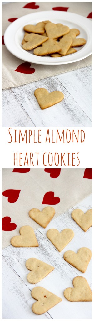 Simple Almond Hearts- Emma''s Little Kitchen