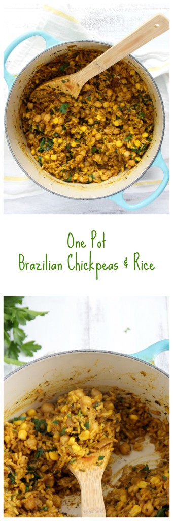 Brazilian Chickpeas and Rice