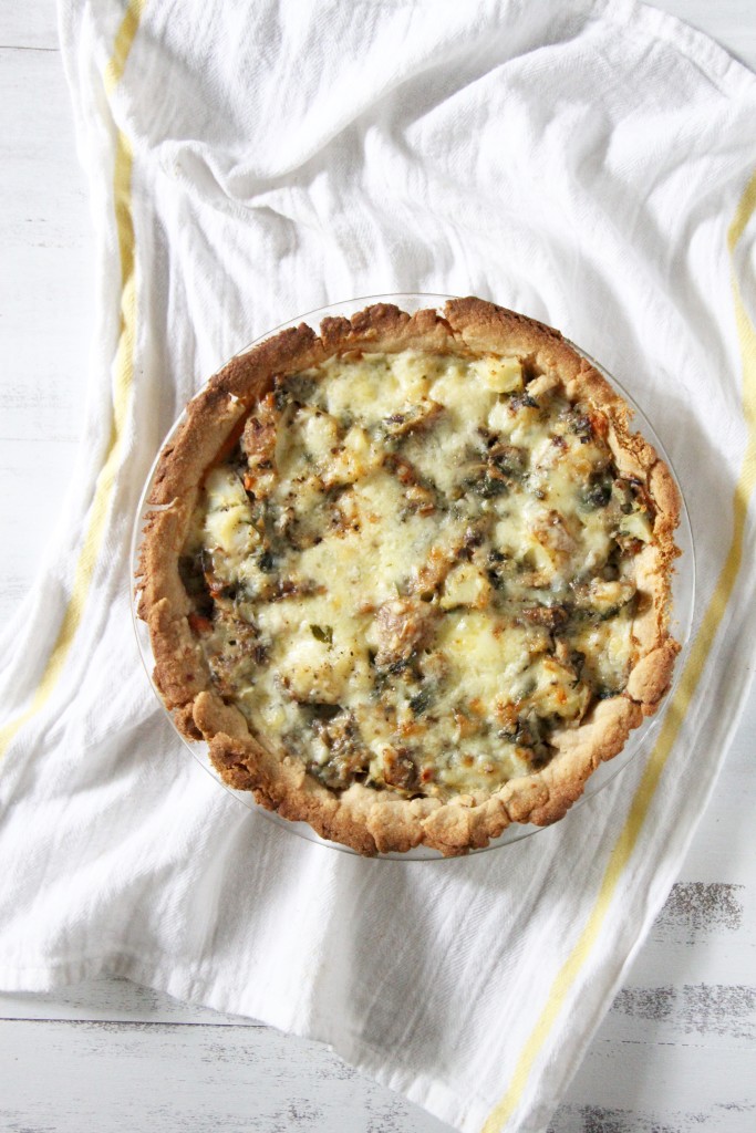 Healthier Homity Pie- Emma's Little Kitchen