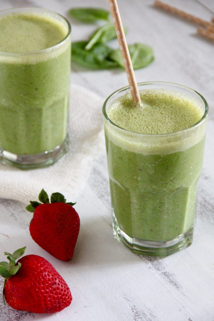 Spinach Almond Butter Smoothie