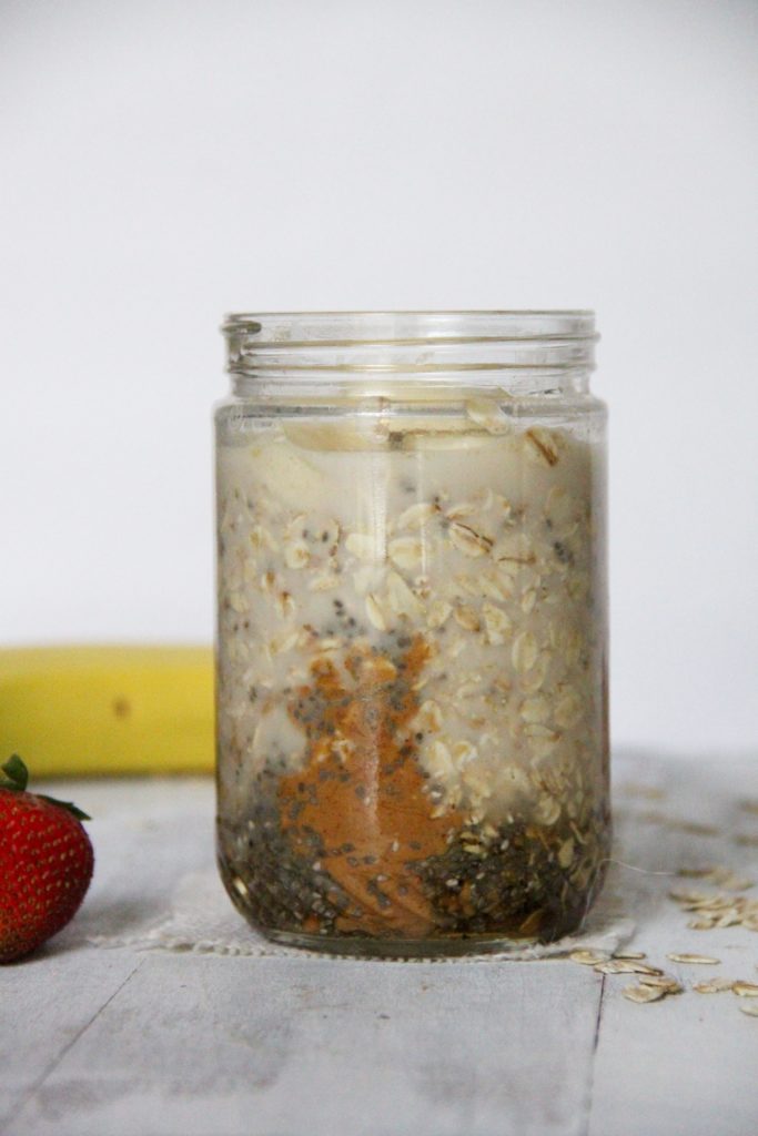 Banoffee Overnight Oats- Emma's Little Kitchen