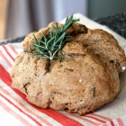 Brown Butter & Rosemary Wholewheat Soda Bread